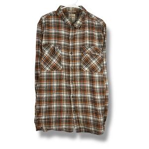 44mm Legendary Work Wear Men’s Plaid Flannel Shirt, Size Adult Extra Large, XL